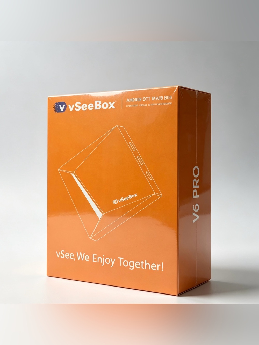 vSeeBox V6 Pro 4GB+32GB | 6K HDR | Smart Voice Control TV BOX